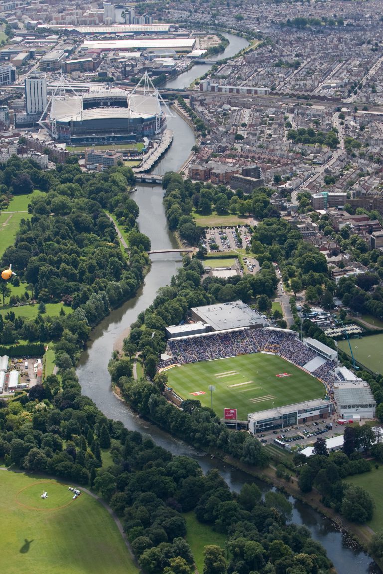 Sophia Gardens Aerial View - Vaughan Sound