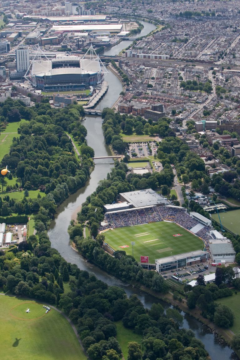 SWALEC Stadium Aerial View - Vaughan Sound