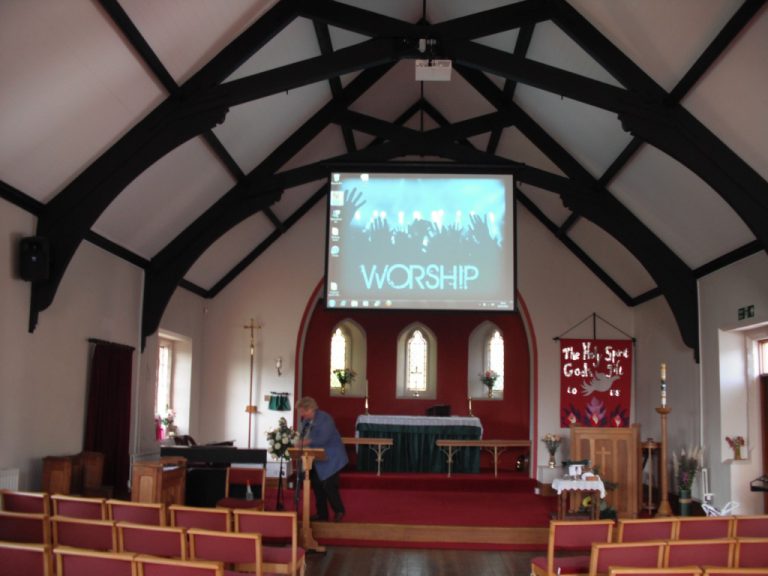 St Illtyd's Church Projection - Vaughan Sound