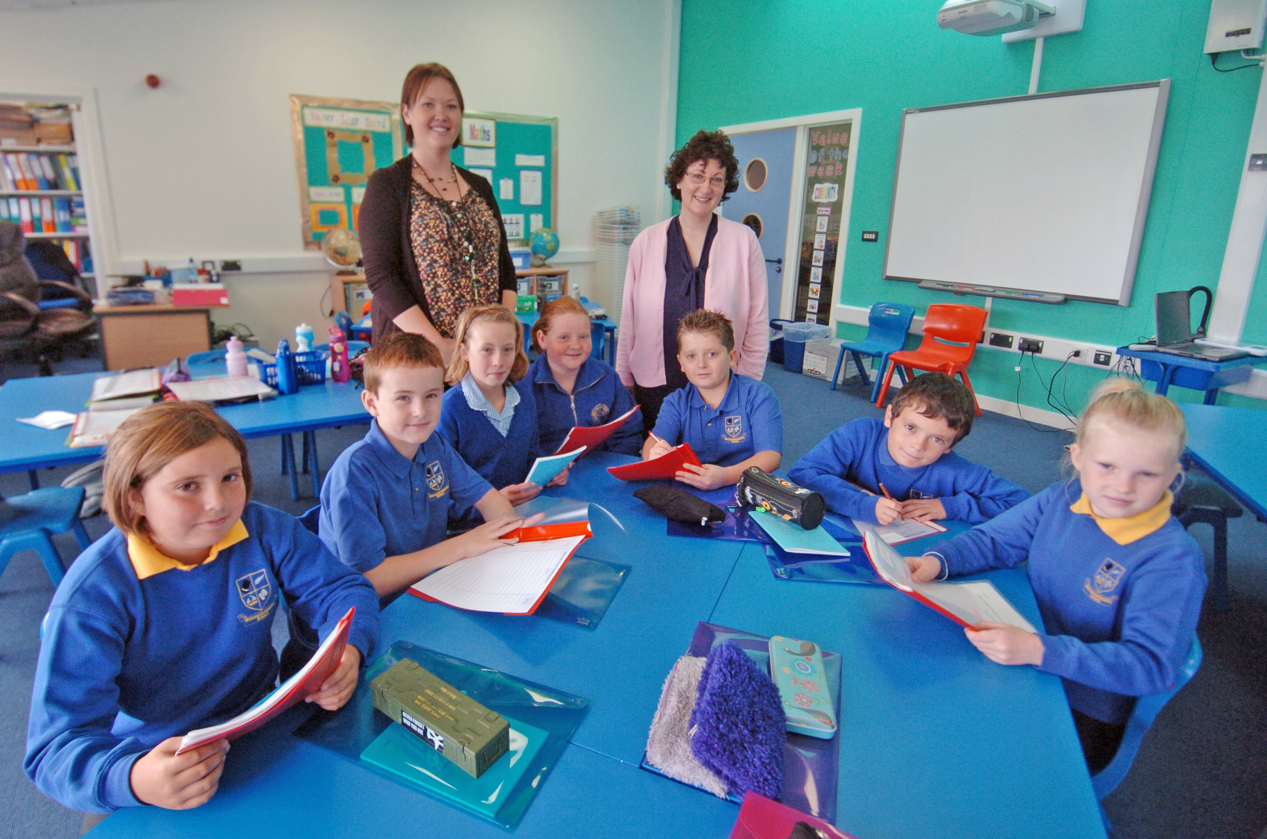 Ysgol Glannau Gwaun Classroom - Vaughan Sound