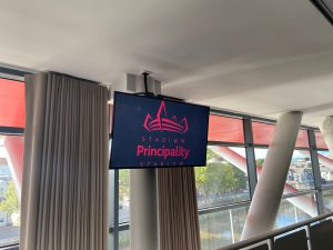 Principality Stadium Lounges - Commercial Display Screen - Vaughan Sound