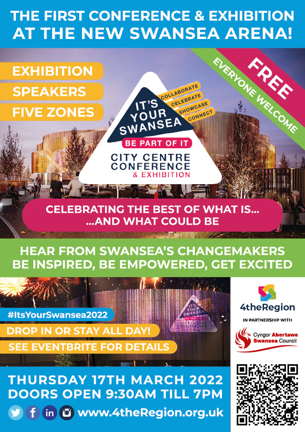 Swansea City Centre Conference Flyer 2022